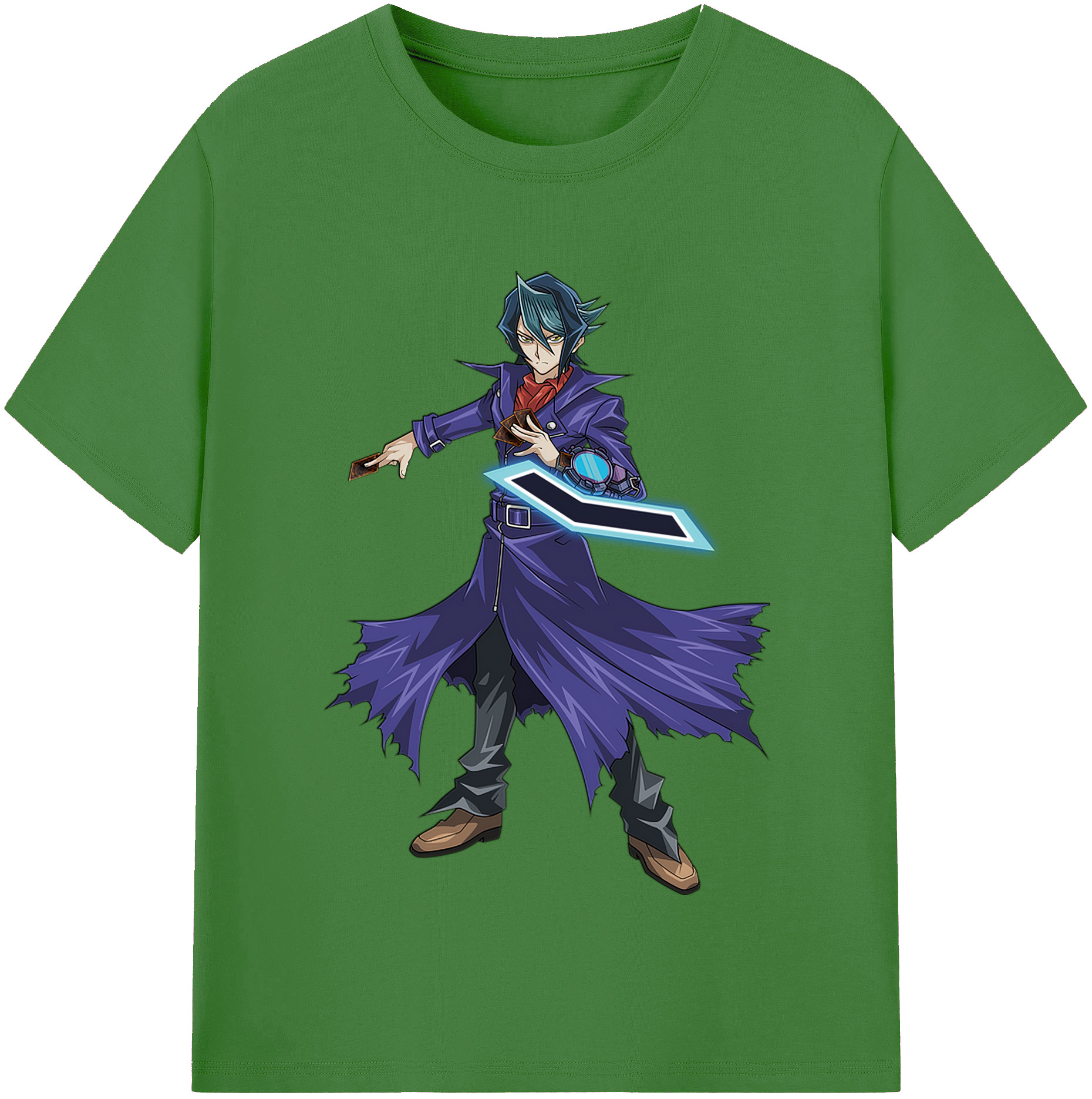 （画像用） 遊☆戯☆王 Yu-Gi-Oh! レディースカジュアルプリントTシャツ（綿100％）